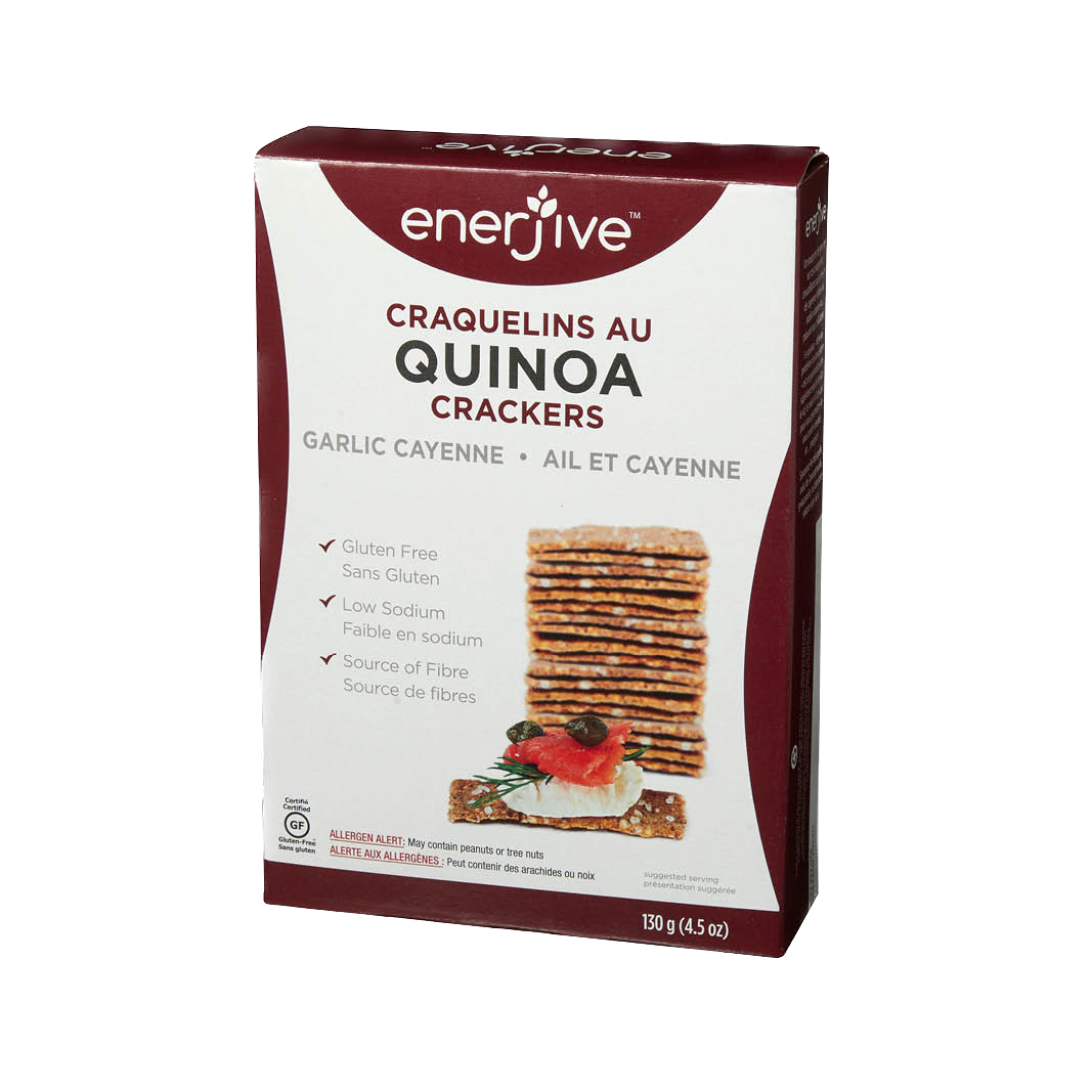 enerjive™ - Garlic Cayenne Crackers