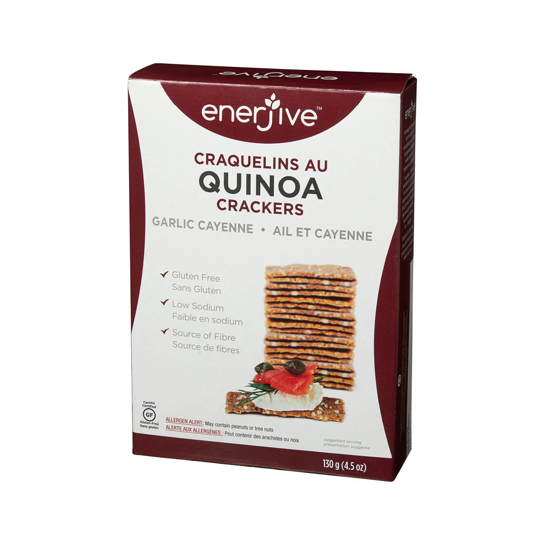 enerjive™ - Garlic Cayenne Crackers