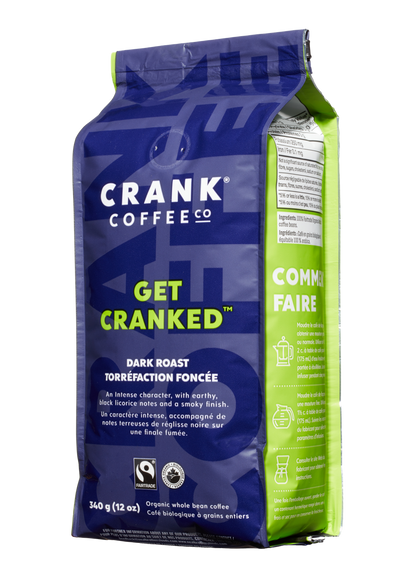 Get Cranked™ - Dark Roast - Whole Bean