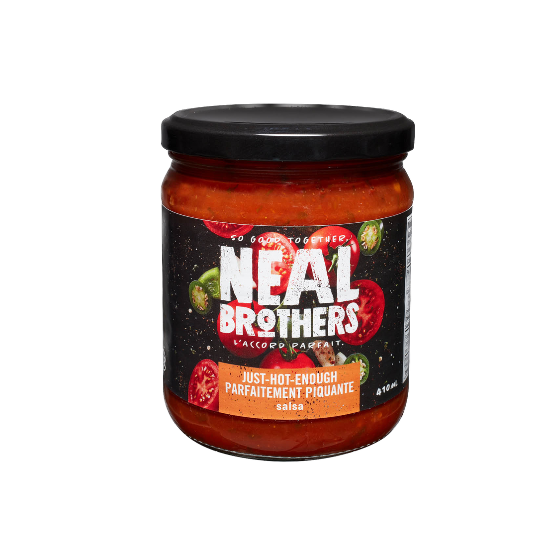 Natural Just‑Hot‑Enough Salsa