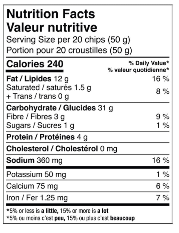 Organic Nacho Cheese Tortilla