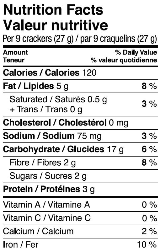enerjive™ - Rock Salt Crackers